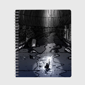 Тетрадь с принтом Lovecraft Лавкрафт в Тюмени, 100% бумага | 48 листов, плотность листов — 60 г/м2, плотность картонной обложки — 250 г/м2. Листы скреплены сбоку удобной пружинной спиралью. Уголки страниц и обложки скругленные. Цвет линий — светло-серый
 | Тематика изображения на принте: lovecraft | говард филлипс лавкрафт | ктулху | лавкрафт | филлипс лавкрафт