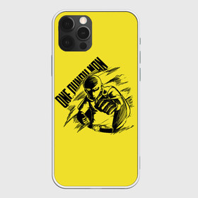 Чехол для iPhone 12 Pro Max с принтом Сайтама One Punch Man в Тюмени, Силикон |  | Тематика изображения на принте: anime | one punch man | аниме | анимэ | бэнг | ван панч мэн | ванпанчмен | генос | кинг | сайтама | соник | супер герой | торнадо | уан панч мен