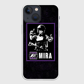 Чехол для iPhone 13 mini с принтом Mira в Тюмени,  |  | Тематика изображения на принте: mira | r6s | rainbow six siege | мира | оперативник | персонаж