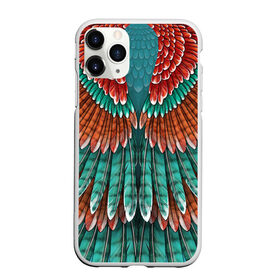 Чехол для iPhone 11 Pro Max матовый с принтом Оперение зимородка в Тюмени, Силикон |  | Тематика изображения на принте: бирюзовый | друид | зелёный | зимородок | индеец | оперение | оранжевый | пернатый | перо | перья | природа | птица | рыжий | сон
