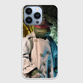 Чехол для iPhone 13 Pro с принтом Raph в Тюмени,  |  | Тематика изображения на принте: 1990 | tnmt | turtles | ниндзя | ретро | фильм | черепашки