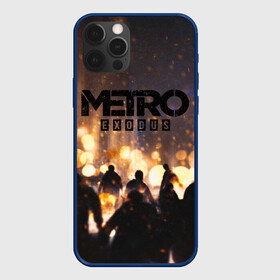 Чехол для iPhone 12 Pro с принтом Metro Exodus в Тюмени, силикон | область печати: задняя сторона чехла, без боковых панелей | 2033 | exodus | metro | metro 2033 | metro exodus | stalker | апокалипсис | диггер | дигеры | метро | разрушка | эпидемия