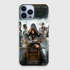 Чехол для iPhone 13 Pro Max с принтом Assassin’s Creed Syndicate в Тюмени,  |  | black flag | brotherhood | chronicles | creed | game | origins | revelations | rogue | syndicate | unity | valhalla | альтаир | ассасин | игры | кинжал | пираты