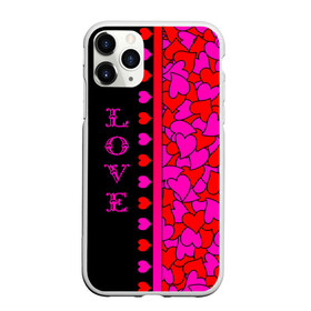 Чехол для iPhone 11 Pro Max матовый с принтом LOVE в Тюмени, Силикон |  | 8 марта | heart | love you | valentines day | валентинка | влюбленным | девушке | день рождения | жена | женщинам | лучшая | любимая | люблю | любовь | молодоженам | подарок | поздравление | праздник | самая | свадьба