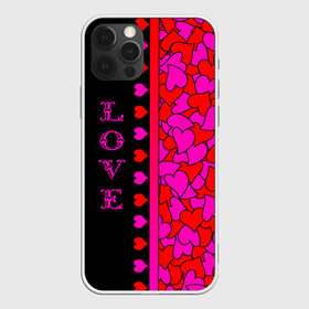 Чехол для iPhone 12 Pro Max с принтом LOVE в Тюмени, Силикон |  | Тематика изображения на принте: 8 марта | heart | love you | valentines day | валентинка | влюбленным | девушке | день рождения | жена | женщинам | лучшая | любимая | люблю | любовь | молодоженам | подарок | поздравление | праздник | самая | свадьба