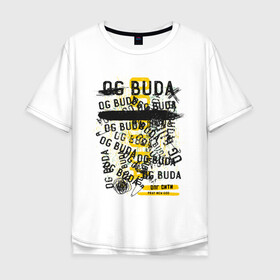 Мужская футболка хлопок Oversize с принтом ОПГ Сити Pray New God в Тюмени, 100% хлопок | свободный крой, круглый ворот, “спинка” длиннее передней части | buda | budek | city | gang | hip hop | lil buda | merch | music | og buda | og buda merch | og buda мерч | opg | банда | буда | григорий | диибо | лил буда | лого | ляхов | мерч | музыка | о джи | оджи | реп | рэп | стробоскоп | строуб | текст 