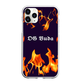 Чехол для iPhone 11 Pro матовый с принтом OG Buda в Тюмени, Силикон |  | dark | fire | music | og buda | og buda lettering | og buda print | rap | rapper | rep lettering | rep print | музыка | надпись og buda | надпись рэп | огонь | принт og buda | принт рэп | рэп | рэпер | темный