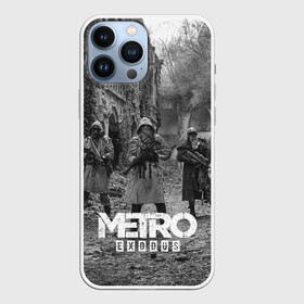 Чехол для iPhone 13 Pro Max с принтом Metro Exodus в Тюмени,  |  | 2033 | exodus | metro | metro 2033 | metro exodus | stalker | апокалипсис | диггер | дигеры | метро | разрушка | эпидемия