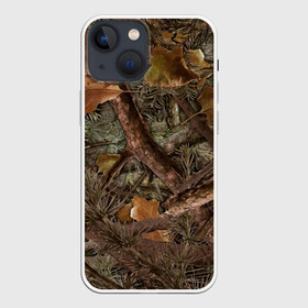 Чехол для iPhone 13 mini с принтом Охотничий камуфляж в Тюмени,  |  | 23 февраля | армия | военная | зелень | камуфляж | листья | маскировка | осень | охота | паттерн | рыбалка | солдат | текстуры