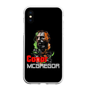 Чехол для iPhone XS Max матовый с принтом McGregor в Тюмени, Силикон | Область печати: задняя сторона чехла, без боковых панелей | Тематика изображения на принте: conor mcgregor | conor mcgregor lettering | fighter | ireland | irish flag | print conor mcgregor | ufc | ufc fighter | боец | боец ufc | ирландия | ирландский флаг | конор макгрегор | надпись конор макгрегор | принт конор макгрегор