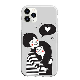 Чехол для iPhone 11 Pro Max матовый с принтом Любовь в Тюмени, Силикон |  | Тематика изображения на принте: 14 февряля | amor | kiss | love | love you | my love | valentine | валентин | люблю | любовь | отношения | пара | поцелуй | я люблю