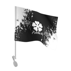 Флаг для автомобиля с принтом Чёрный клевер в Тюмени, 100% полиэстер | Размер: 30*21 см | anime | black clover | аниме | боевик | буракку куро:ба | кино | комедия | магия | мультфильм | фэнтези | черн
ый клевер | японская сёнэн манга