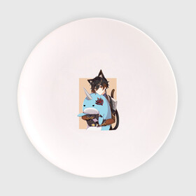 Тарелка 3D с принтом Милый Чжун Ли и Тарталья-кит в Тюмени, фарфор | диаметр - 210 мм
диаметр для нанесения принта - 120 мм | арт | кит | неко | нэко | рисунок | тарталья | чайльд | чжун ли