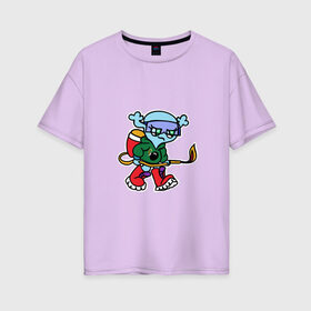 Женская футболка хлопок Oversize с принтом Инопланетяне рулят! 3.0 в Тюмени, 100% хлопок | свободный крой, круглый ворот, спущенный рукав, длина до линии бедер
 | tgcarpg | игры | инопланетянин | мобилка | мультяшки | огнемет