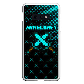 Чехол для Samsung S10E с принтом Minecraft в Тюмени, Силикон | Область печати: задняя сторона чехла, без боковых панелей | minecraft | алекс | белый | блоки | ведьма | взрывчатка | визера | волк | гаст | добывать | дракон | зеленый куб | зомби | игра | крафт | крипер | кубики | лошадка | майн | майнкрафт | манкрафт | овечка | оцелот