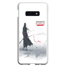 Чехол для Samsung S10E с принтом ASSASSIN`S CREED в Тюмени, Силикон | Область печати: задняя сторона чехла, без боковых панелей | black flag | brotherhood | chronicles | creed | game | origins | revelations | rogue | syndicate | unity | valhalla | альтаир | ассасин | игры | кинжал | пираты