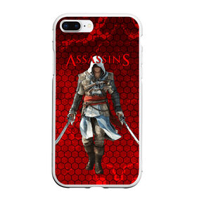 Чехол для iPhone 7Plus/8 Plus матовый с принтом Assassin’s Creed в Тюмени, Силикон | Область печати: задняя сторона чехла, без боковых панелей | action adventure | action rpg | creed | игра | мультиплатформенная | паркур | стелс