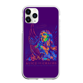 Чехол для iPhone 11 Pro матовый с принтом Alice in Chains в Тюмени, Силикон |  | alice in chains | алиса в цепях | альтернативный метал | гранж | рок | сладж метал | хард рок | хеви метал | элис ин чэйнс