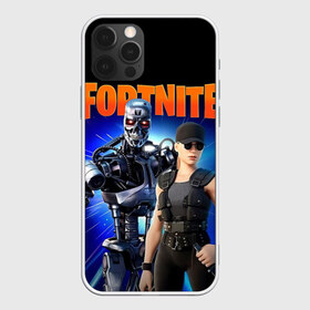 Чехол для iPhone 12 Pro Max с принтом Fortnite терминатор в Тюмени, Силикон |  | Тематика изображения на принте: fortnite | t 800 | terminator | терминатор