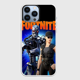 Чехол для iPhone 13 Pro Max с принтом Fortnite терминатор в Тюмени,  |  | Тематика изображения на принте: fortnite | t 800 | terminator | терминатор