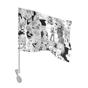 Флаг для автомобиля с принтом Мелиодас в Тюмени, 100% полиэстер | Размер: 30*21 см | nanatsu no taizai | аниме | бан | гаутер | грехи | диана | кинг | манга | мелиода | мелиодас | мерлин | эсканор