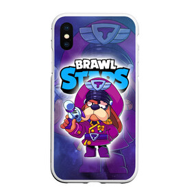 Чехол для iPhone XS Max матовый с принтом Генерал Гавс - Brawl Stars в Тюмени, Силикон | Область печати: задняя сторона чехла, без боковых панелей | brawl | brawler | brawlstars | chromatic | colonel | legendary | ruffs | supercell | боец | бравл | бравлер | бравлпасс | бравлстарс | бравлстарсигра | лега | легендарка | новый перс | перс бравл | суперселл | суперцел | хр