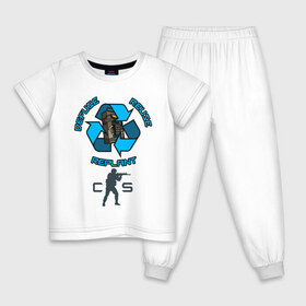 Детская пижама хлопок с принтом Defuse в Тюмени, 100% хлопок |  брюки и футболка прямого кроя, без карманов, на брюках мягкая резинка на поясе и по низу штанин
 | Тематика изображения на принте: counter strike | cs | game | арт | графика | игры