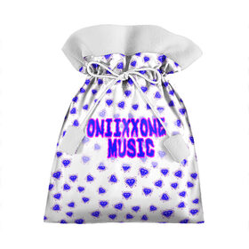 Подарочный 3D мешок с принтом OniixxOneMusic1 в Тюмени, 100% полиэстер | Размер: 29*39 см | Тематика изображения на принте: almas | music | neon | oniixxone | text