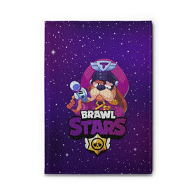 Обложка для автодокументов с принтом Brawl Stars - Генерал Гавс в Тюмени, натуральная кожа |  размер 19,9*13 см; внутри 4 больших “конверта” для документов и один маленький отдел — туда идеально встанут права | Тематика изображения на принте: 2020 | 2021 | brawl | colonel | dog | leon | ruffus | space | stars | бравл | браво | гавс | генерал | корабль | космический | космос | леон | лион | новые | новый | персонаж | персонажи | пес | планеты | собака | страс