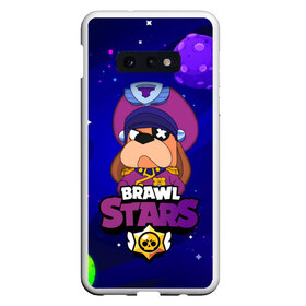 Чехол для Samsung S10E с принтом Brawl Stars - Генерал Гавс в Тюмени, Силикон | Область печати: задняя сторона чехла, без боковых панелей | Тематика изображения на принте: 2020 | 2021 | brawl | colonel | dog | leon | ruffus | space | stars | бравл | браво | гавс | генерал | корабль | космический | космос | леон | лион | новые | новый | персонаж | персонажи | пес | планеты | собака | страс