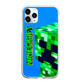 Чехол для iPhone 11 Pro Max матовый с принтом Minecraft в Тюмени, Силикон |  | 