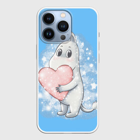 Чехол для iPhone 13 Pro с принтом Муми тролль с сердечком в Тюмени,  |  | 14февраля | аниме | деньсвятоговалентина | любовь | мультфильм | муми тролль | мумидолина | мумитролли | мумитролль | сказка