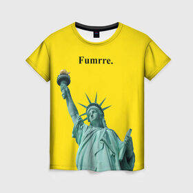 Женская футболка 3D с принтом New стиль Fumrre в Тюмени, 100% полиэфир ( синтетическое хлопкоподобное полотно) | прямой крой, круглый вырез горловины, длина до линии бедер | fashion | fire | game | hip hop | rap | street style | top | игра | мода | огонь | рэп | топ | уличный стиль | хип хоп