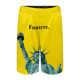 Детские спортивные шорты 3D с принтом New стиль Fumrre в Тюмени,  100% полиэстер
 | пояс оформлен широкой мягкой резинкой, ткань тянется
 | fashion | fire | game | hip hop | rap | street style | top | игра | мода | огонь | рэп | топ | уличный стиль | хип хоп