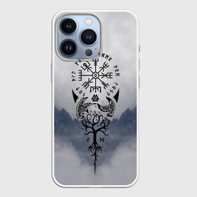 Чехол для iPhone 13 Pro с принтом русь в Тюмени,  |  | ethnic | folk | runes | slav | викинги | вороны | руны | русь | скандинавия | славяне | фолк | фольклор | этника | этно | язычество