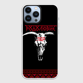 Чехол для iPhone 13 Pro Max с принтом русь в Тюмени,  |  | ethnic | folk | north | runes | slav | викинги | рога | родолюбие | руны | русь | север | скандинавия | славяне | фолк | фольклор | череп | этника | этно | язычество