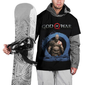 Накидка на куртку 3D с принтом God of War | Cratos в Тюмени, 100% полиэстер |  | Тематика изображения на принте: cratos | god of war | omega | ps4 | xbox
