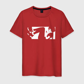 Мужская футболка хлопок с принтом Поколение Z в Тюмени, 100% хлопок | прямой крой, круглый вырез горловины, длина до линии бедер, слегка спущенное плечо. | девушка | мобильный | технология | цифровой | человек