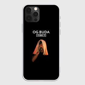 Чехол для iPhone 12 Pro Max с принтом OG Buda в Тюмени, Силикон |  | Тематика изображения на принте: melon music | og buda | опг сити | русский рэп | рэп | тюмень | хип хоп