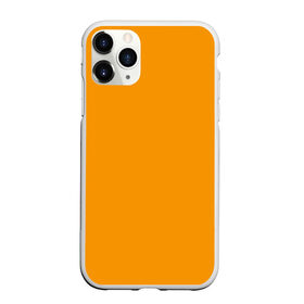 Чехол для iPhone 11 Pro Max матовый с принтом Цвет Шафран (без рисунка) в Тюмени, Силикон |  | без рисунка | горчичный | желто оранжевый тон | желтый | модные цвета 2020 | оранжевый | рыжий | сочный цвет | цвет 2020 | шафран | яркие цвета