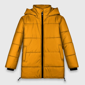 Женская зимняя куртка 3D с принтом Цвет Шафран (без рисунка) в Тюмени, верх — 100% полиэстер; подкладка — 100% полиэстер; утеплитель — 100% полиэстер | длина ниже бедра, силуэт Оверсайз. Есть воротник-стойка, отстегивающийся капюшон и ветрозащитная планка. 

Боковые карманы с листочкой на кнопках и внутренний карман на молнии | без рисунка | горчичный | желто оранжевый тон | желтый | модные цвета 2020 | оранжевый | рыжий | сочный цвет | цвет 2020 | шафран | яркие цвета
