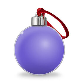 Ёлочный шар с принтом Аспидно-синий в Тюмени, Пластик | Диаметр: 77 мм | без дизайна | без картинки | одноцветные | синий