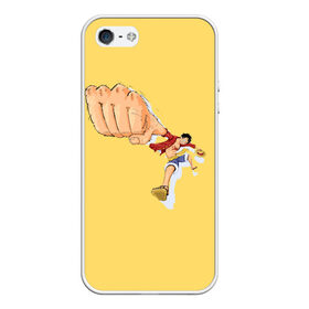 Чехол для iPhone 5/5S матовый с принтом One piece в Тюмени, Силикон | Область печати: задняя сторона чехла, без боковых панелей | anime | one piece | аниме | анимэ | большой куш | ван пис | король пиратов | луффи | пират | пираты | пираты соломенной шляпы | рыжий шанкс | эйтиро одо