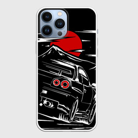 Чехол для iPhone 13 Pro Max с принтом Skyline R 34 R34 скайлайн в Тюмени,  |  | Тематика изображения на принте: drift | nissan | r32 | r34 | skyline | skyline r34 | дрифт | машина | нисан | ниссан | скайлайн р34 | тойота
