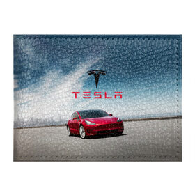 Обложка для студенческого билета с принтом Tesla Model 3 в Тюмени, натуральная кожа | Размер: 11*8 см; Печать на всей внешней стороне | 3 | america | auto | car | electric | elon | model | motors | musk | tesla | usa | vehicle | авто | америка | илон | маск | модель | сша | тесла | электромобиль