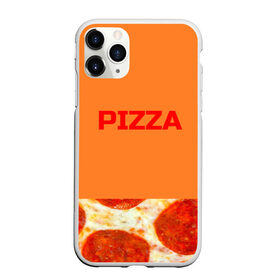 Чехол для iPhone 11 Pro матовый с принтом Pizza в Тюмени, Силикон |  | еда. | пепперони | пицца