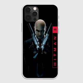 Чехол для iPhone 12 Pro Max с принтом Hitman3 | Agent 47 в Тюмени, Силикон |  | 47 | hitman 3 | iq interactive | killer | pc | агент 47 | хитман