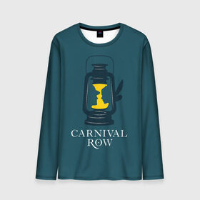Мужской лонгслив 3D с принтом Карнивал Роу - Carnival Row в Тюмени, 100% полиэстер | длинные рукава, круглый вырез горловины, полуприлегающий силуэт | Тематика изображения на принте: carnival row | волшебный | исторический | карнивал роу | крылья | лампа | лого | логотип | подарок | сериал | сказка | фея | шляпа