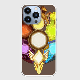 Чехол для iPhone 13 Pro с принтом Боевые щиты воинов ДнД в Тюмени,  |  | dices | dnd | dungeons dragons | боевой | воин | днд | игра | кубик | подарок | щит