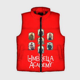 Женский жилет утепленный 3D с принтом академия амбрелла в Тюмени,  |  | academy umbrella | netflix | the umbrella academy | vladlenin | vladlenin play | академия | академия амбрелла | академия амбрелла 2 сезон | академия амбрелла 2 сезон трейлер | академия амбрелла каст | владленин | владленин плей